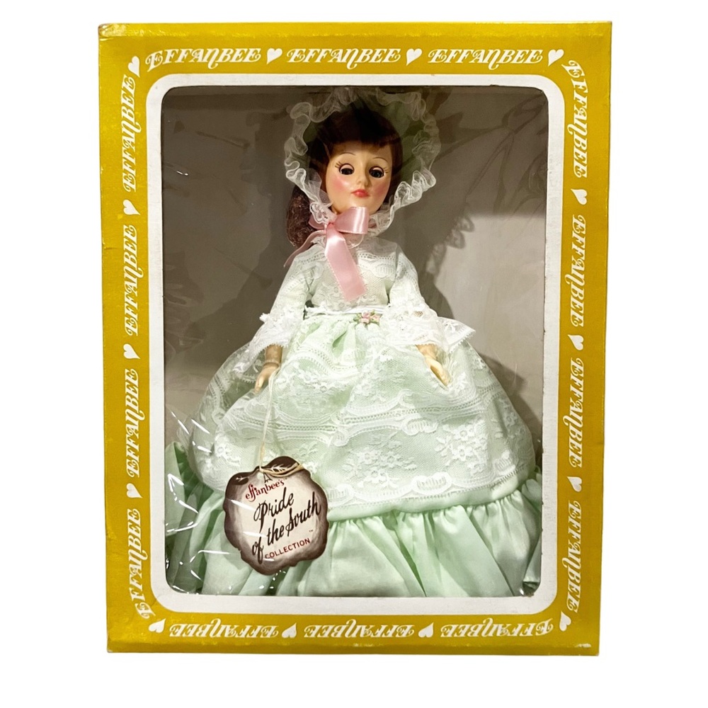 VTG Effanbee Pride Of The South Southern Belle Doll New Orleans Box & Tag #3995